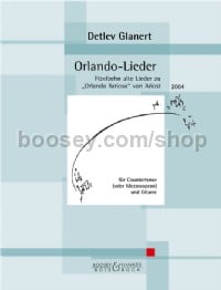 Orlando-Lieder (Voice & Guitar)