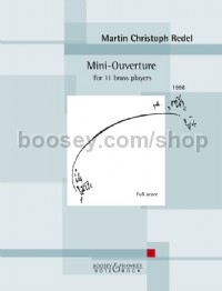 Mini-Ouvertüre Op. 51, for 11 Brass Players (Full score)
