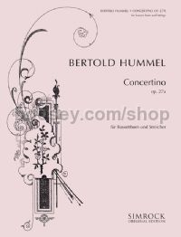 Concertino for basset-horn and strings op.27a