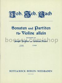 Sonatas & Partitas Vol.1  (Violin)