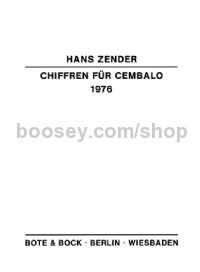 Chiffren (1976) (Harpsichord)