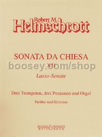 Sonata da chiesa XII (Lasso) (3 Trumpets, 3 Trombones, Organ)
