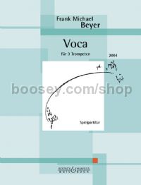 Voca (2004) for three trumpets
