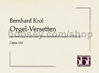 Orgel-Versetten, Op. 116 (Organ)
