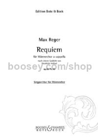 Requiem Op. 83/10 (TTBB Choral Score)