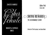 Bicinia Hungarica 3 (German Edition) Choir-Method 11/3 (2-part treble voices)
