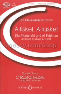 A-tisket, A-tasket (SSA & Piano)
