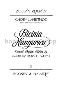Bicinia Hungarica 3 (Revised English Edition) (2-part Treble Voices)