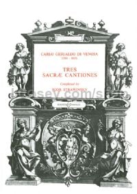 Tres Sacrae Cantiones (Vocal Score) SATB (Latin)