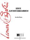 Five Anniversaries (Piano)
