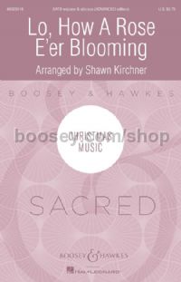 Lo, How A Rose E'er Blooming (Choral Score)