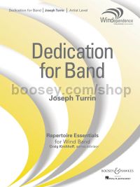 Dedication for Band (Wind Band Score)