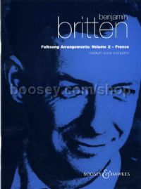 Folksong Arrangements vol. 2 (Medium Voice & Piano) (French, English)