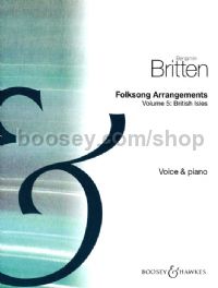 Folksong Arrangements Vol. 5 (Voice & Piano)