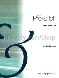 Ballade Op. 15 (Cello & Piano)