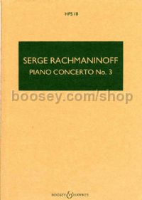 Piano Concerto No.3 In Dm Op. 30 (Hawkes Pocket Score - HPS 18)