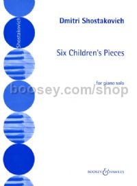 6 Children's Pieces (Piano)