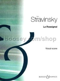Rossignol (Nightingale) (Vocal Score) (English, French, German)