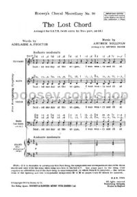 The Lost Chord (SATB)