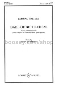 Babe of Bethlehem (Unison or SS)