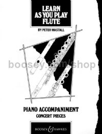 Learn As You Play Flute (Piano Accompaniment)