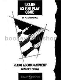 Learn As You Play Oboe (Piano Accompaniment)