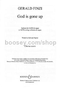 God is Gone Up (SATB & Organ)
