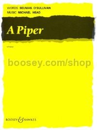 A Piper (In F minor) (Voice & Piano)