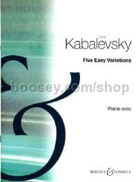 5 Easy Variations Op. 51 (Piano)