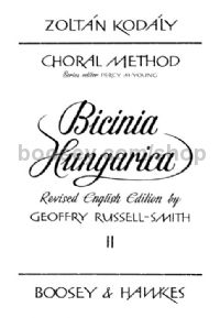 Bicinia Hungarica 2 (Revised English Edition)