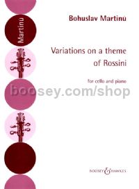 Variations On Theme Of Rossini (Cello & Piano)