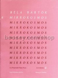 Mikrokosmos 4 Definitive Edition (Piano (English, French, German, Hungarian))