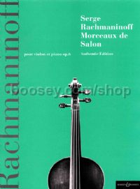 Morceaux de Salon Op. 6 (Violin & Piano)