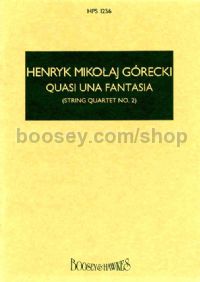 Quasi Una Fantasia (String Quartet No.2) (Hawkes Pocket Score - HPS 1526)