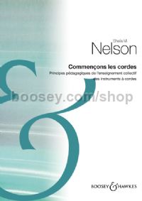 Commencons Les Cordes (Book French)