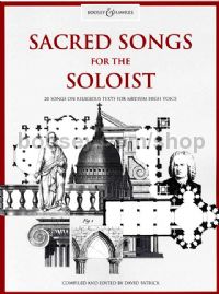 Sacred Songs For The Soloist (Medium-High Voice, Piano)