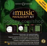 Music Manuscript Kit (CD-ROM)