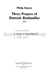 Prayers in Time of Distress  (SATB)