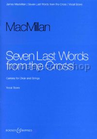 Seven Last Words from the Cross SATB & Organ (Vocal Score)