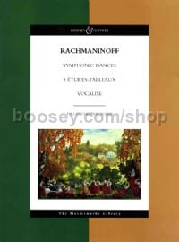 Symphonic Dances, Etudes Tableaux, Vocalise (Full score - Masterworks)