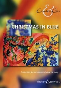 Christmas in Blue (SATB & Piano)