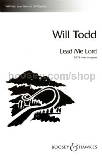 Lead Me Lord (SATB & Piano)