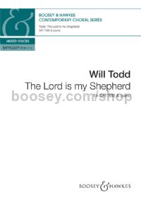 The Lord is my Shepherd (SATB & Piano)