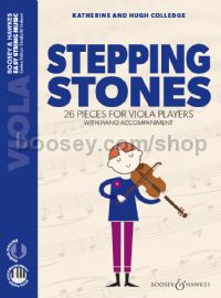 Stepping Stones (Viola & Piano - Book with Online Audio)
