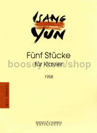 5 Stucke fur Klavier (1958) (Piano)