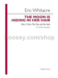 the moon is hiding in her hair (SATB & Piano)