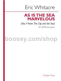 as is the sea marvelous (SATB & Piano)