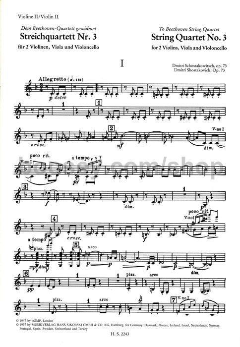 STRING QUARTET SHOSTAKOVICH EPUB STRING QUARTET SHOSTAKOVICH EPUB