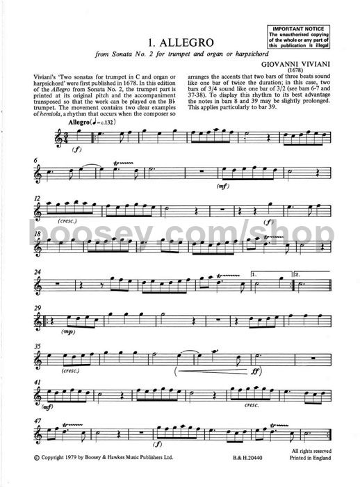 Baroque Music for Trumpet Peter Wastall