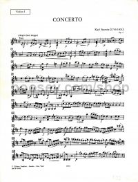 carl stamitz viola concerto in d major op 1 violin 1 part stamitz viola concerto sheet music